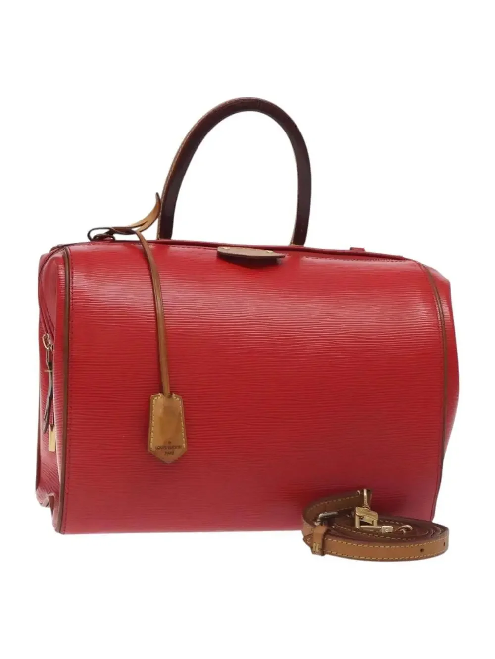 Louis Vuitton Epi Dock Pm Hand Bag Red #344058L63B